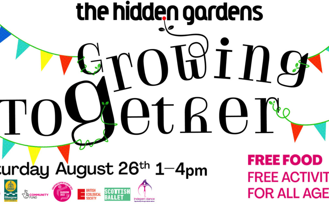 The Hidden Gardens –  Free food & activities for all  – 26 August 2023