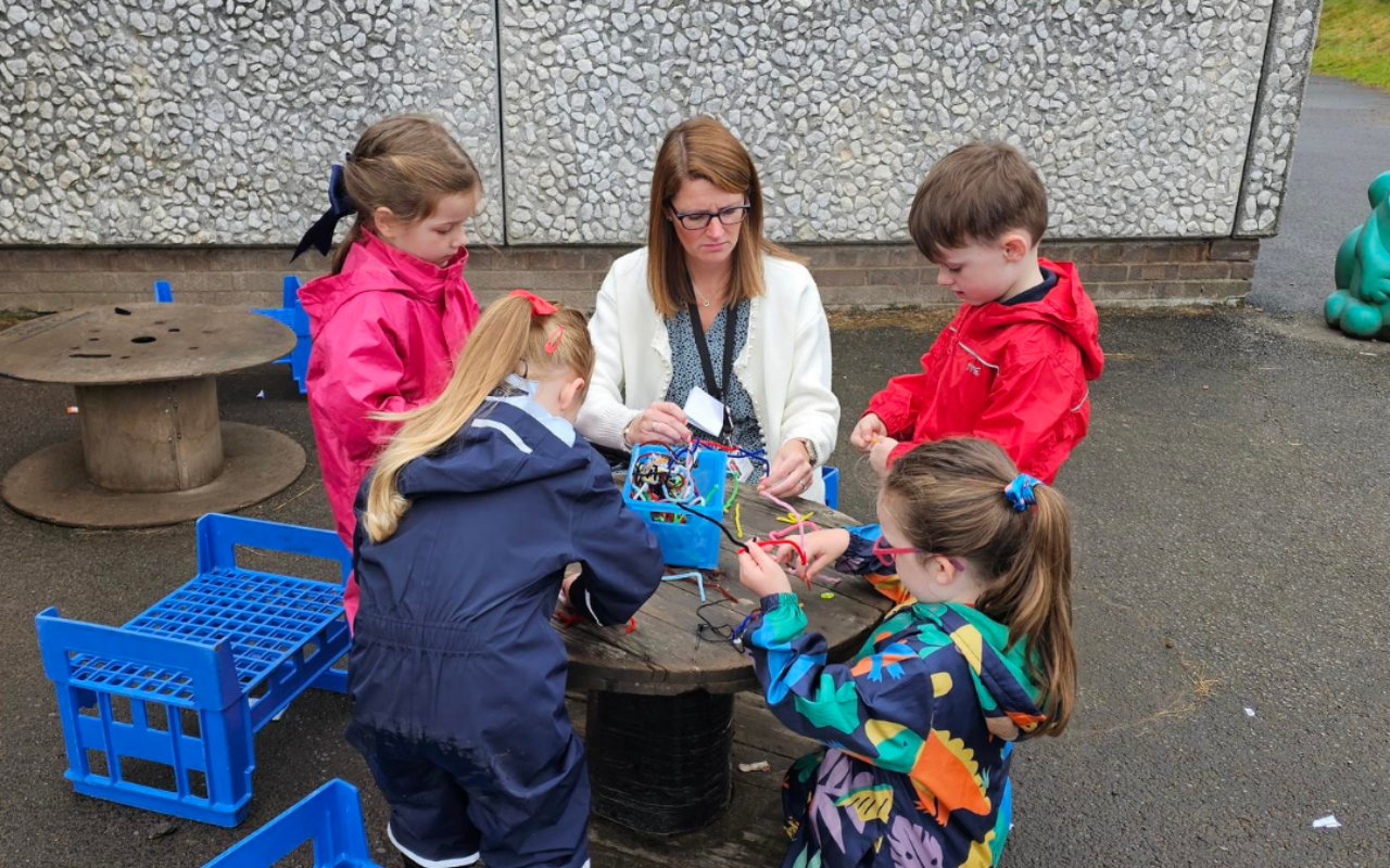 Erskine primary school celebrates top marks from inspection