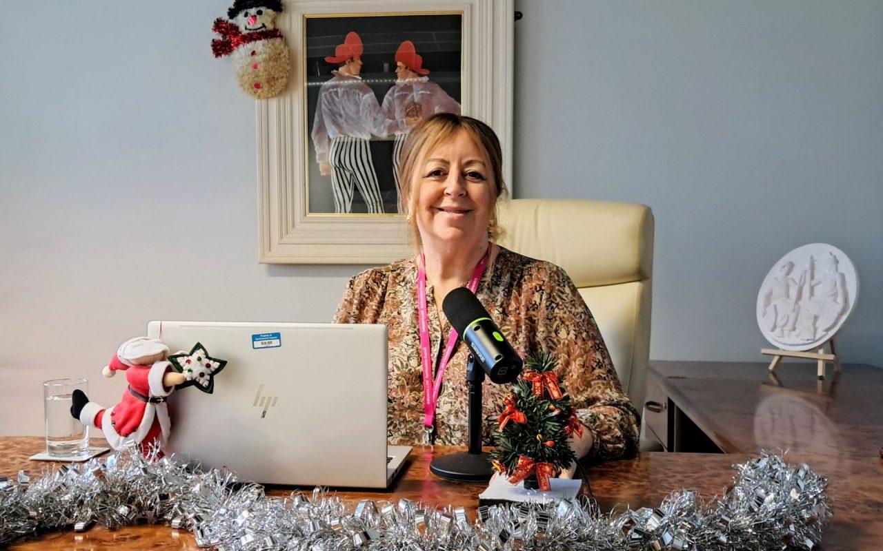 Renfrewshire Provost Cllr Lorraine Cameron Christmas Message broadcast on Quality Radio
