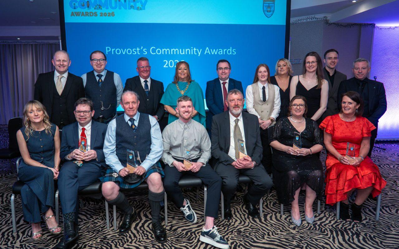 Inspirational community members recognised by Renfrewshire’s Provost