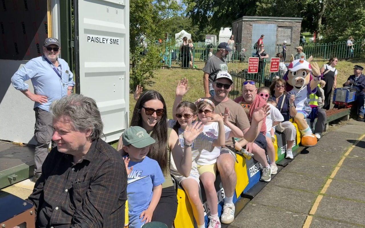 Thousands turned out to celebrate Scotland’s Summer of Sport at Barshaw Park on Saturday for Barshaw Gala Day.
