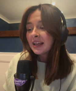 Alix Brown in the Studio