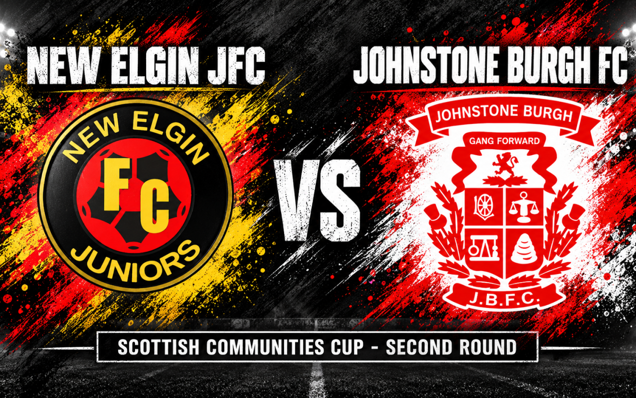 New Elgin JFC v Johnstone Burgh FC – Scottish Communities Cup Match Preview